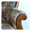 Inviting Pair of English-Country Style Wing Chairs