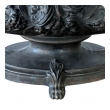 Fanciful Pair of French Art Nouveau Iron Planters/Jardini­ères