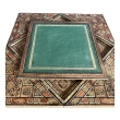  Intricately Inlaid Moorish Game Table with Pivoting Handkerchief Top