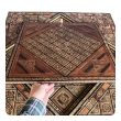  Intricately Inlaid Moorish Game Table with Pivoting Handkerchief Top