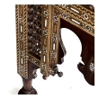 A Grand Pair of Moorish Inlaid Square Side/End Tables