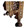 A Grand Pair of Moorish Inlaid Square Side/End Tables