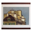 Watercolor on Paper 'Rooftops of Paris' by Michael Dunlavey