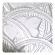  exquisite french clear and frosted glass bird bowl by Lalique