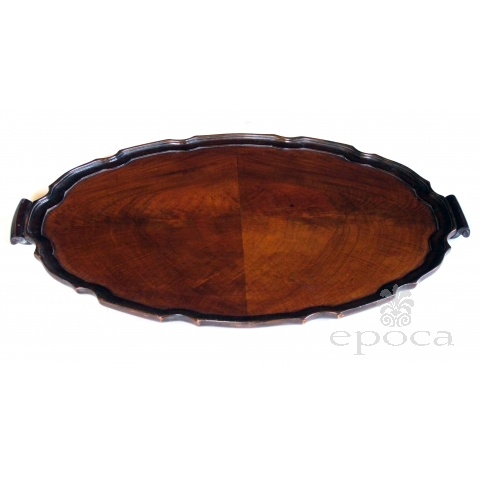 a richly-patinated english george ii style tray